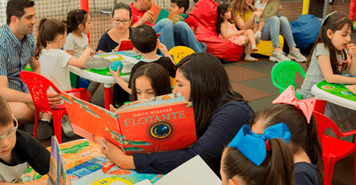 Todos los sábados: Cuentacuentos 4pm