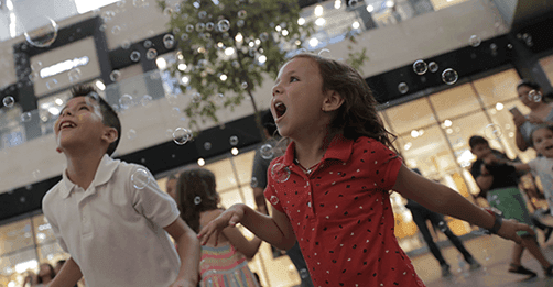 Todos los fines: Lluvia de burbujas