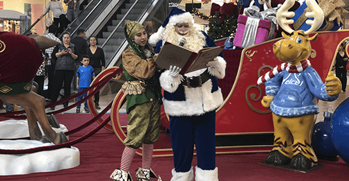 Cuenta Cuentos con Santa, sábados y domingos 5PM