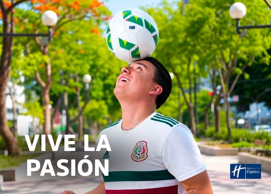 Holiday Inn Express Guadalajara Expo vive la pasión del Mundial desktop